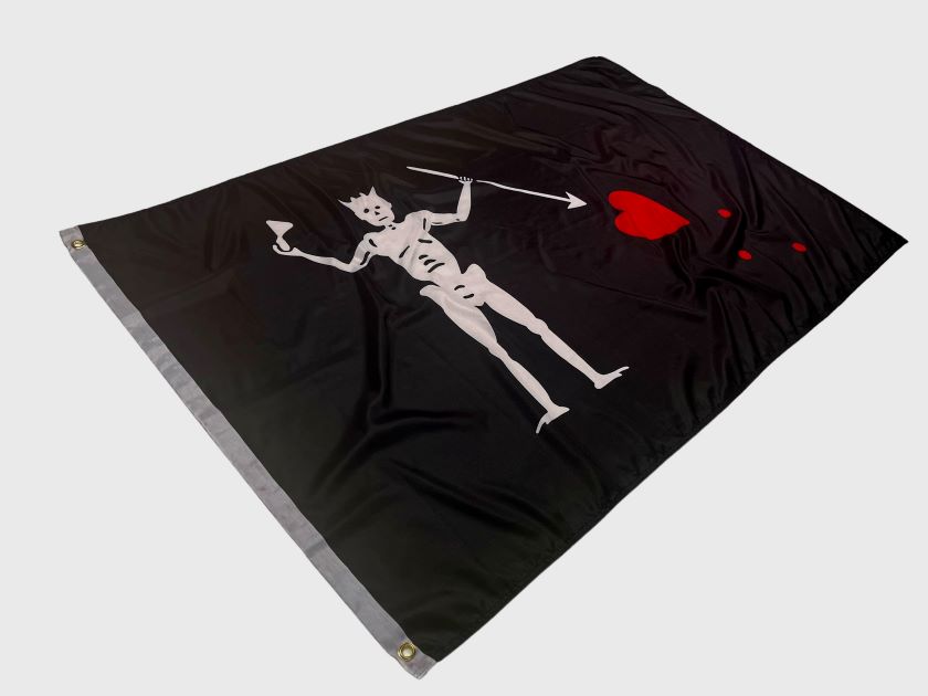 Military blackbeard flag