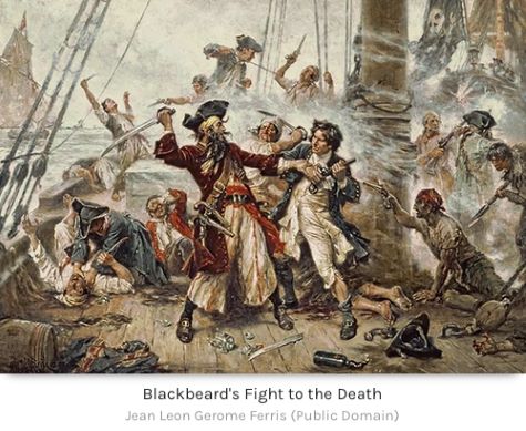 Edward Teach and his life as Pirate Blackbeard